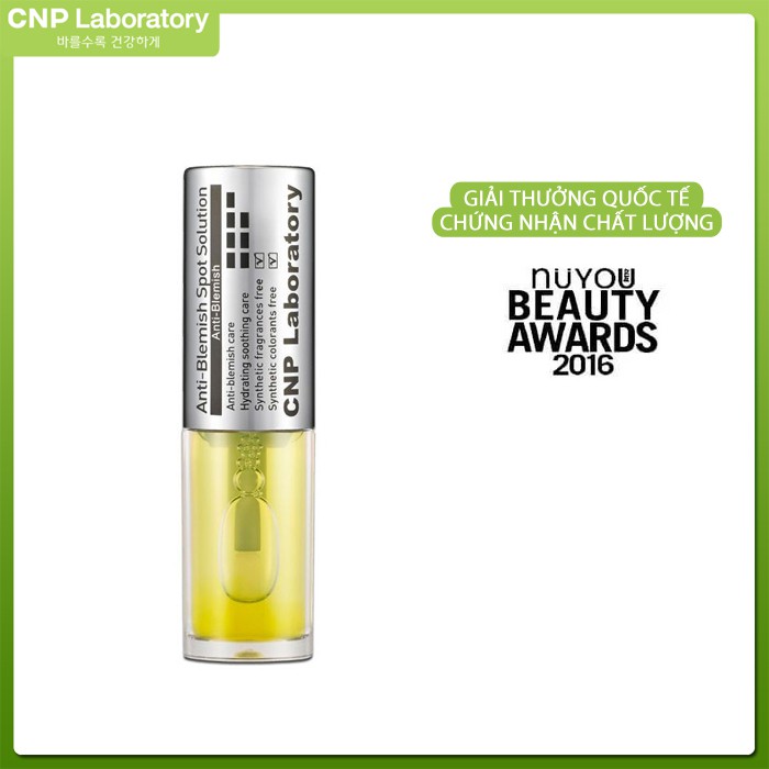 [Mã COSDEP18 giảm 10% đơn 600K] Gel chấm mụn giảm kích ứng CNP Laboratory Anti-Blemish Spot Solution 3.5ml | BigBuy360 - bigbuy360.vn