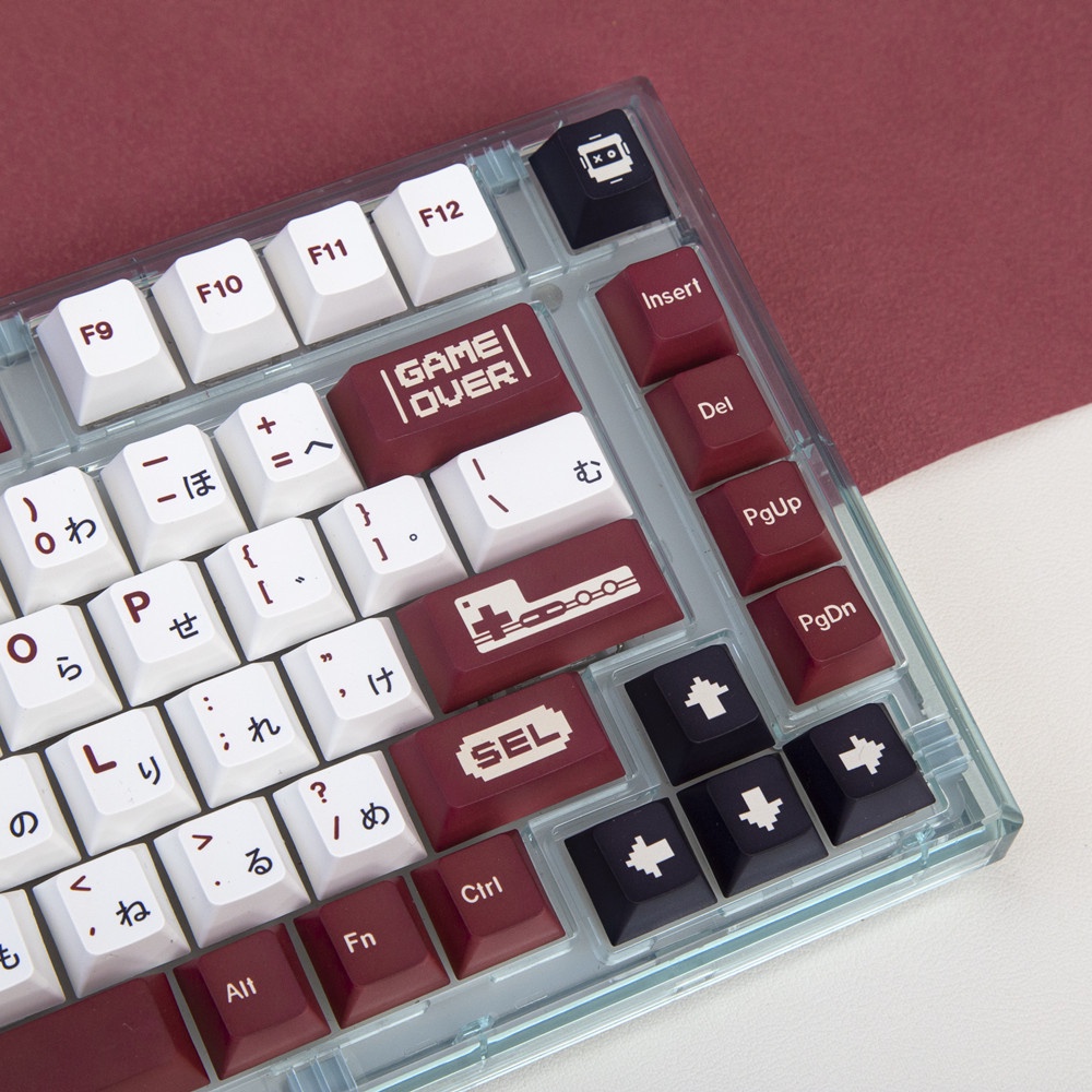 140 Phím FC Keycaps Cherry Profile Retro Video Game PBT DYE SUB Bàn phím cơ học Keycap