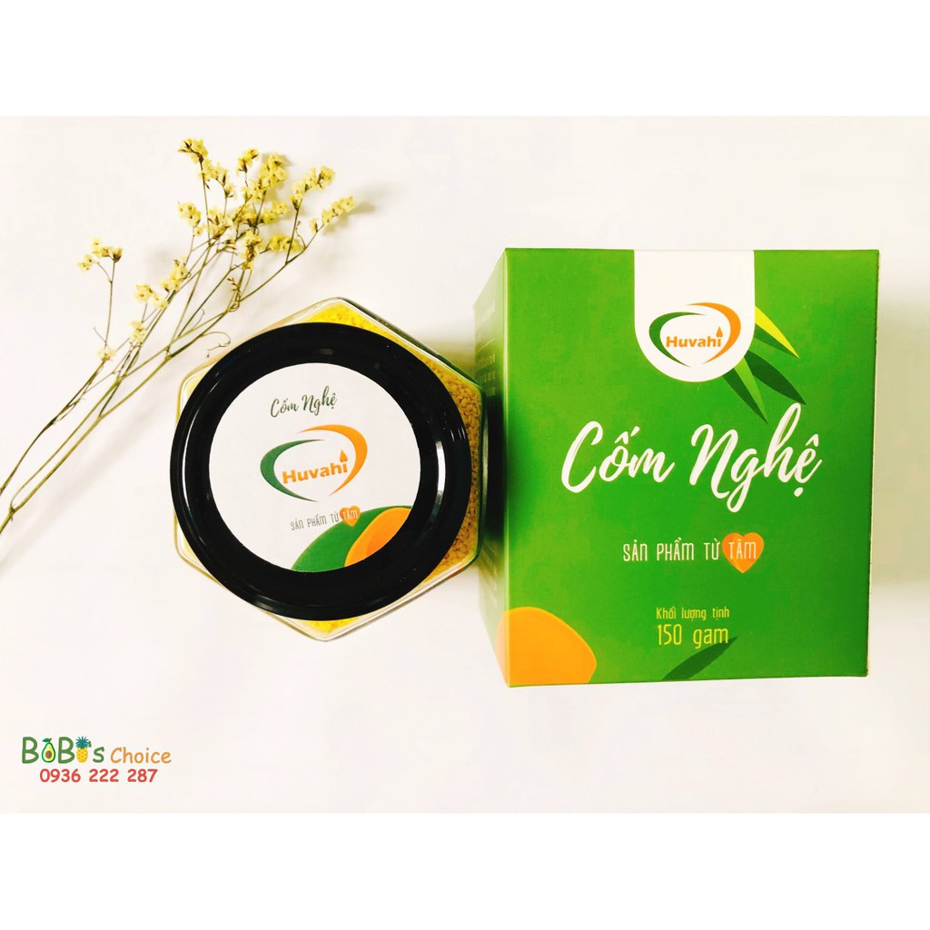 Cốm nghệ mật ong Huvahi (Hũ 150g)