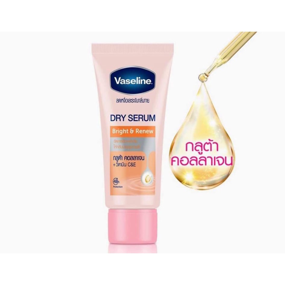 Serum Nách Kích Trắng Sáng Da Vaseline Dry Serum  45ml