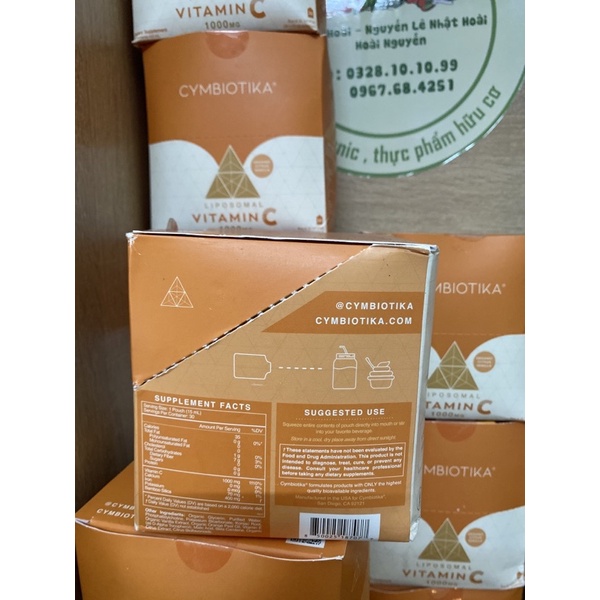 Vitamin C dạng liposome Cymbiotika GÓI