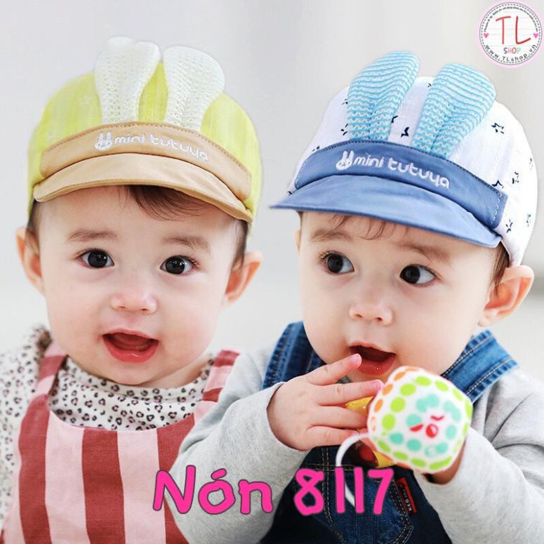 Nón cho bé - Nón tai thỏ xinh xắn