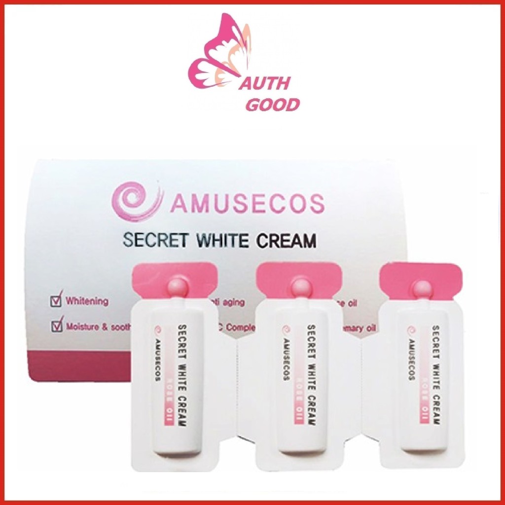 Dung dịch 💖FREESHIP💖 Dung dịch làm hồng và se khít vùng kín Amusecos Secret White Cream Rose Oil