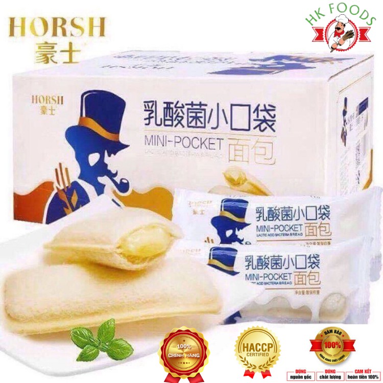 [Mã 159FMCGSALE giảm 8% đơn 500K] Bánh sữa chua mini packet (1 cái)_hkfoods