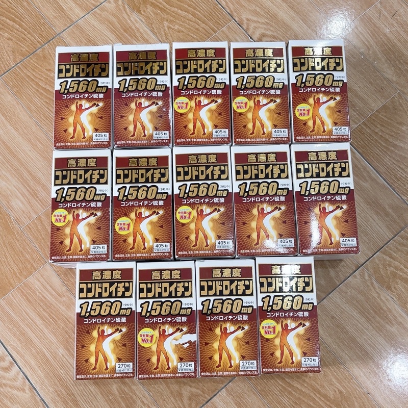 [Hàng-Nhật]Thuốc bổ xương khớp 1560mg 270v - 405 viên [Hàng - AuTh]