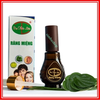 Tinh dầu răng miệng dạ thảo liên lọ 20ml lọ to hỗ trợ sâu răng, hôi miệng, viêm tai giữa, họng, ghẻ ngứa...