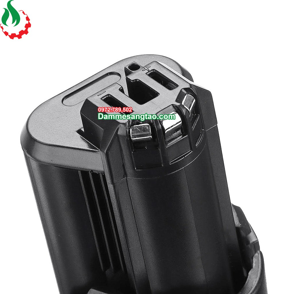 DMST Vỏ pin Bosch 10.8V/12V Li-ion 3.7V nhận sạc zin