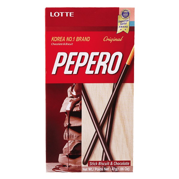 Bánh Que Pepero Chocolate 47g