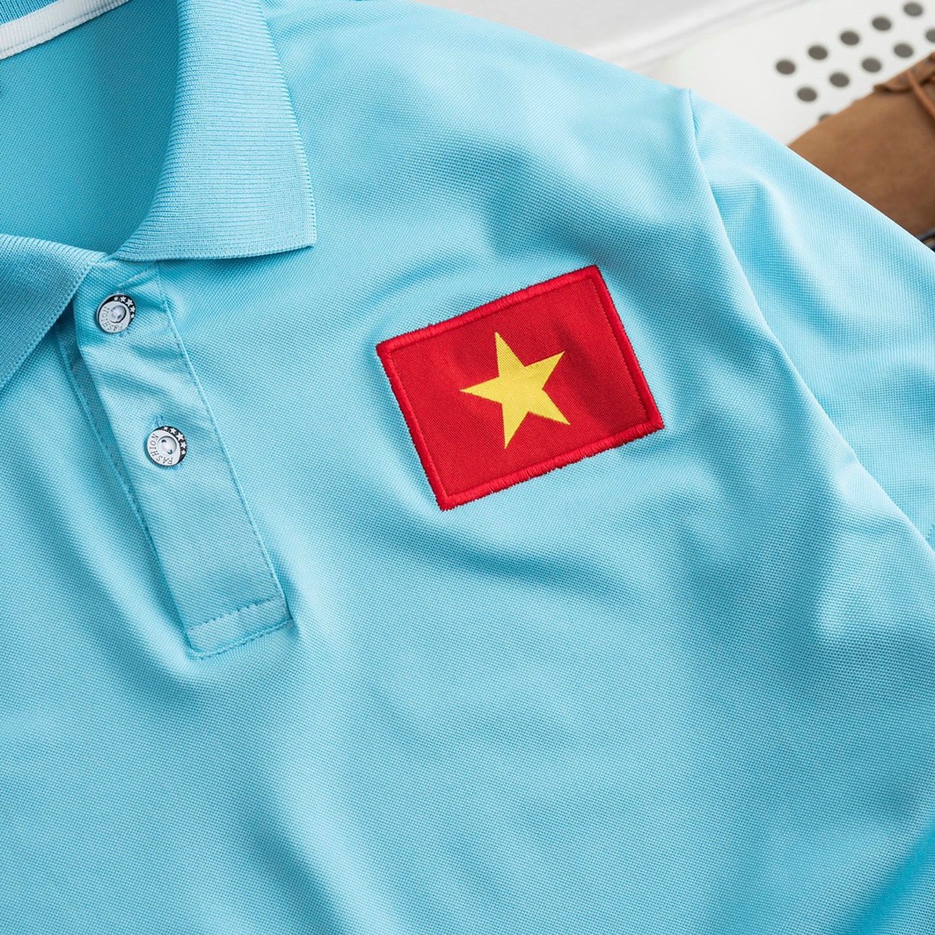 Áo thun polo nam - Áo đội tuyển Việt Nam Hàng cao cấp