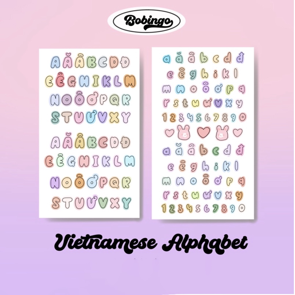 Bobingo | Sticker hình dán Bobingo