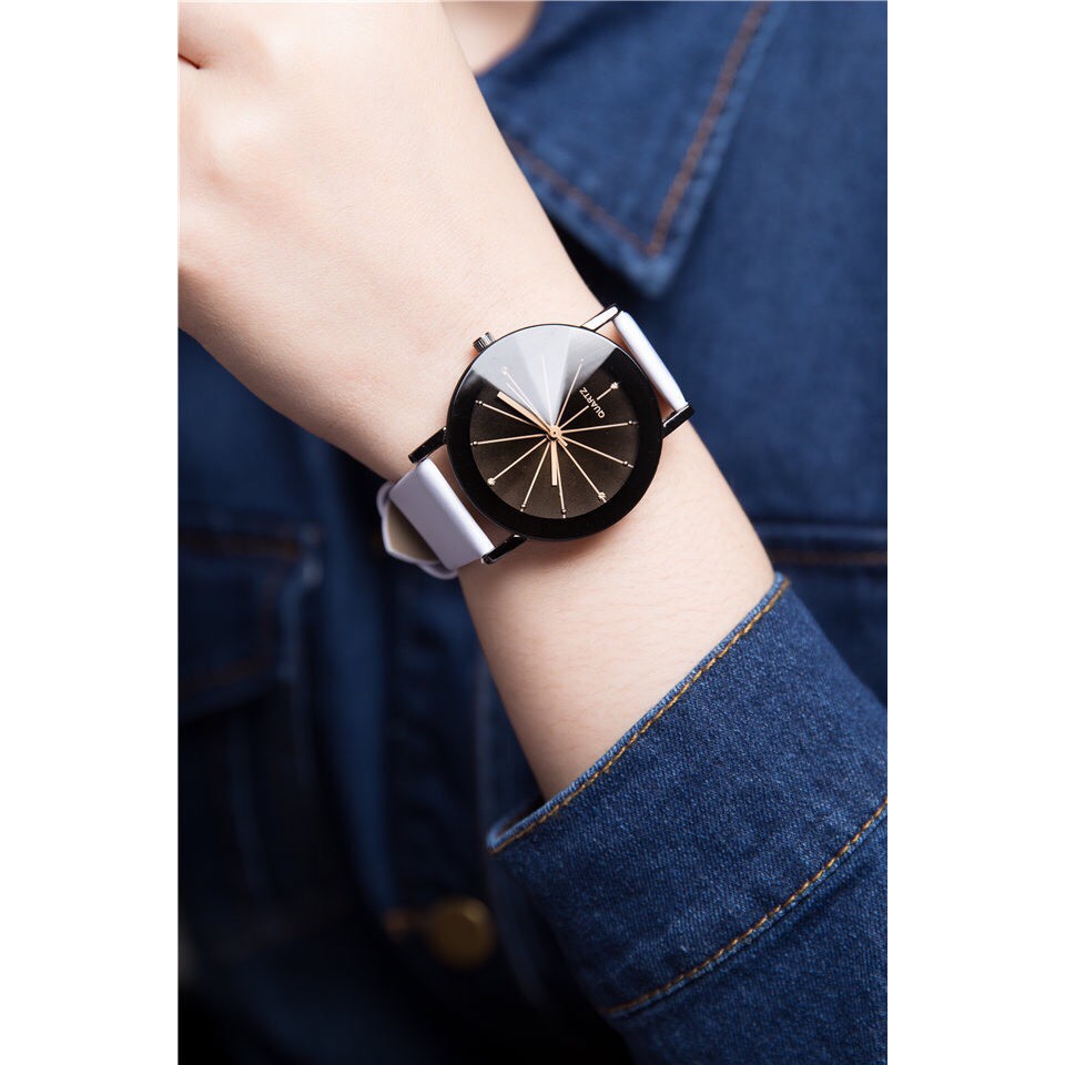 Đồng hồ thời trang nam nữ đeo tay đa giác độc đáo cực đẹp DH95 hothit