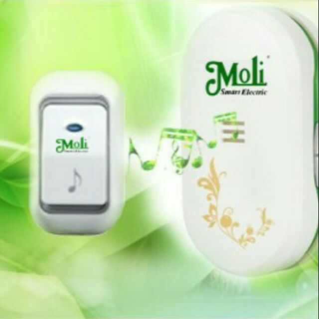 CHUÔNG CỬA KHÔNG DÂY CHỐNG NƯỚC MOLI ( ML-DB2)