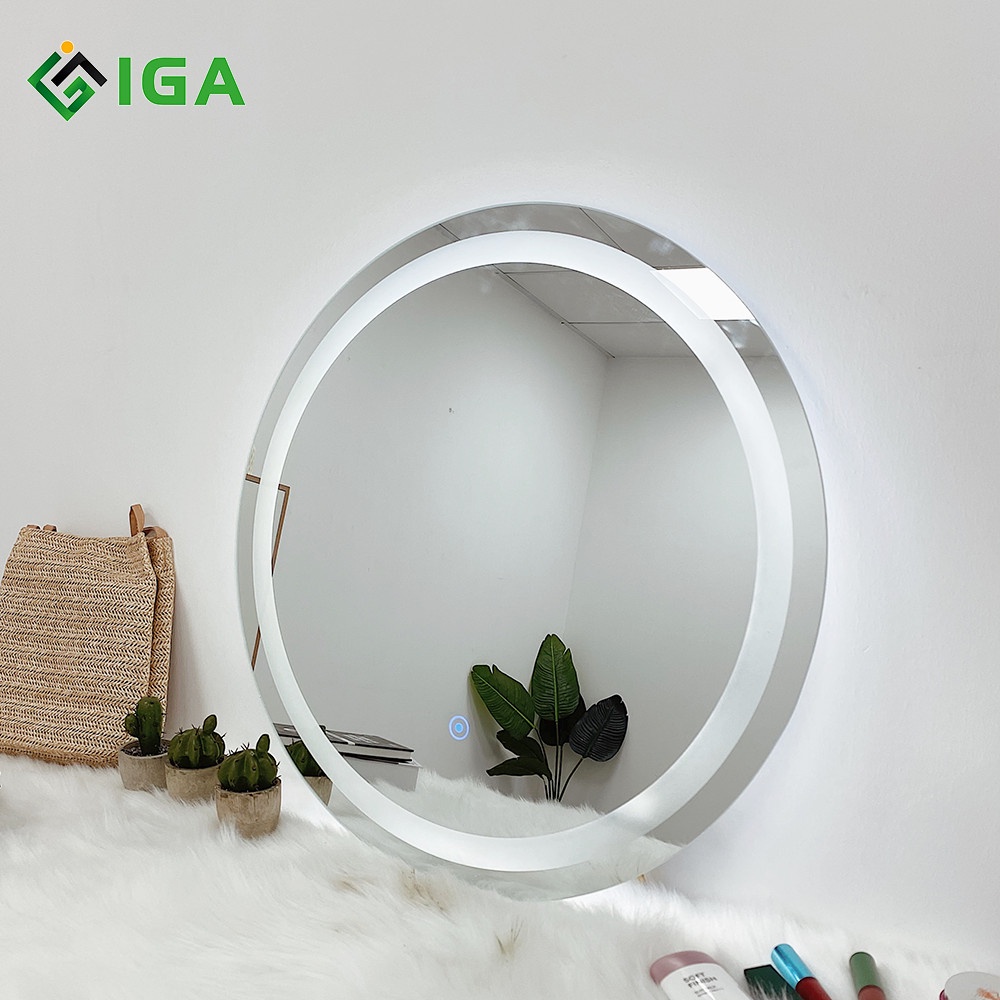 Gương soi bàn trang điểm, phòng tắm IGA viền Led phong cách Hàn Quốc - GN20/GN21/GN22/GN23