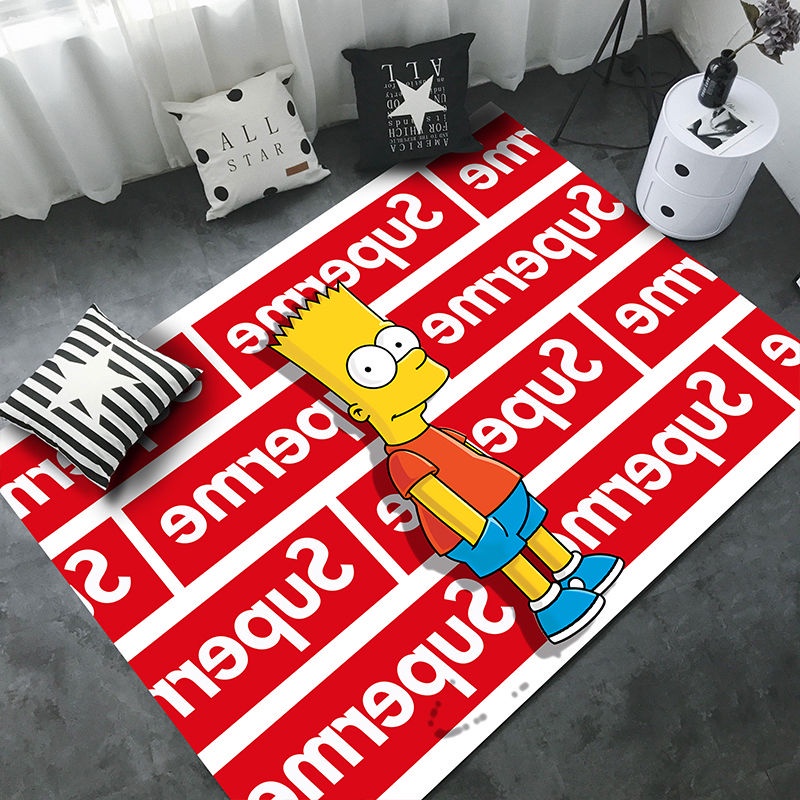 Thảm trải sàn phòng khách/phòng ngủ chống trượt thời trang