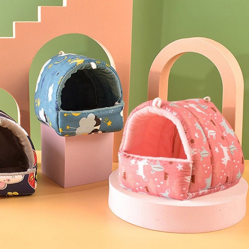 Ổ Bông , Nhà Ngủ Trú Ẩn Ấm Áp Dùng Cho Sóc Bay - Sóc bông - Bọ Ú - Hamster