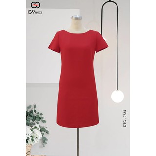 Đầm suông tay cộc G9moza 9734 chất thô hàn thoáng mát