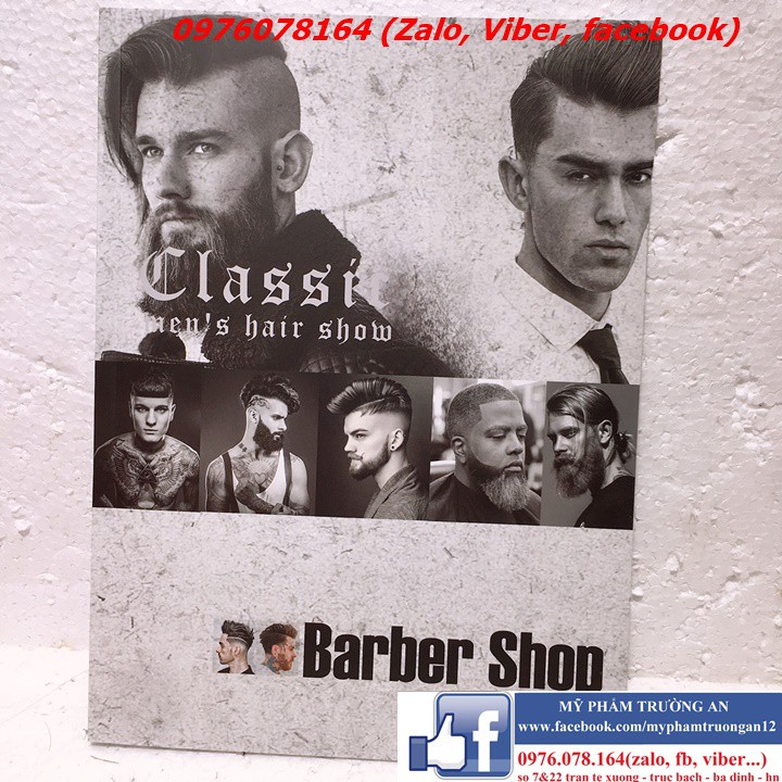 TẠP CHÍ BARBERSHOP - CATALOG HÌNH ẢNH MẪU TÓC NAM BARBER