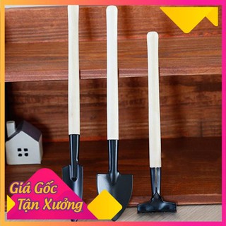 BỘ CUỐC XẺNG LÀM VƯỜN MINI 3 MÓN