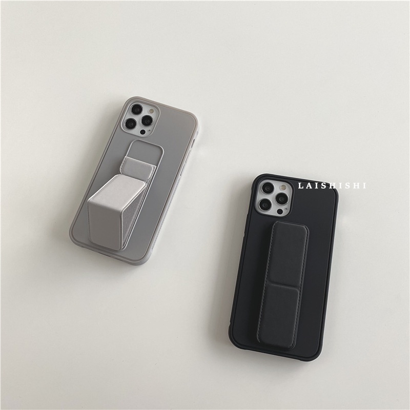 Ốp điện thoại dây đeo tay có thể gập lại cho Iphone X/XS/XR/SE 11/12Pro/Max/Mini/13