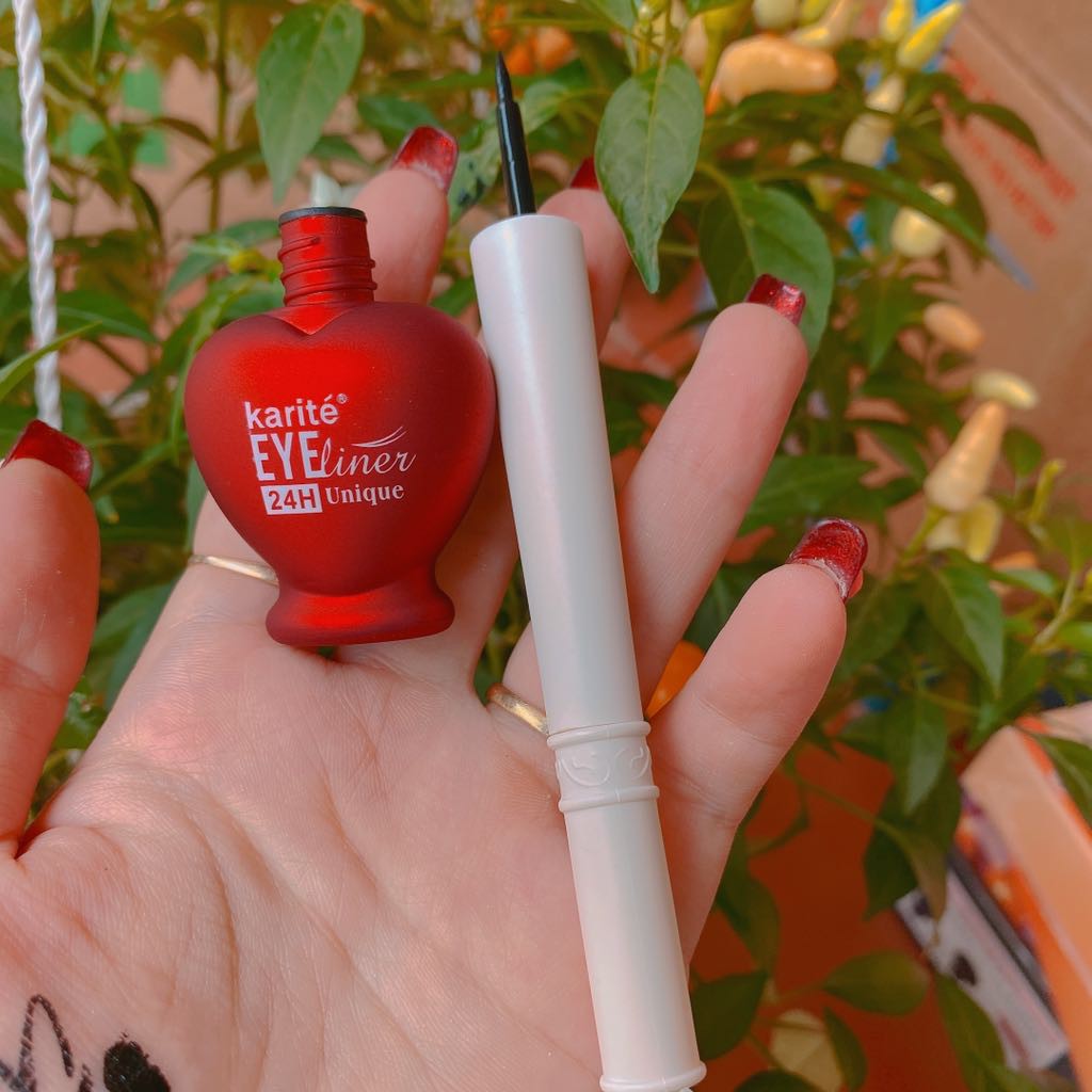 Bút kẻ mắt + bắt sáng EYEliner 2in1 hộp đỏ