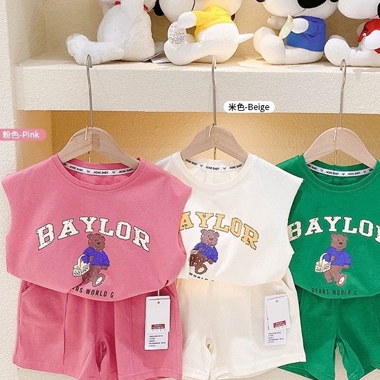 Bộ Gấu BAYLOR bé trai bé gái (8-21kg)