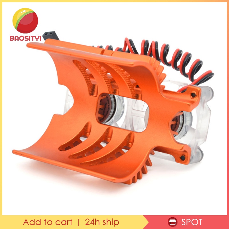 Bộ Tản Nhiệt Màu Đỏ Cho Xe Hơi Điều Khiển Từ Xa 1 / 8 1 / 10 Baosity1