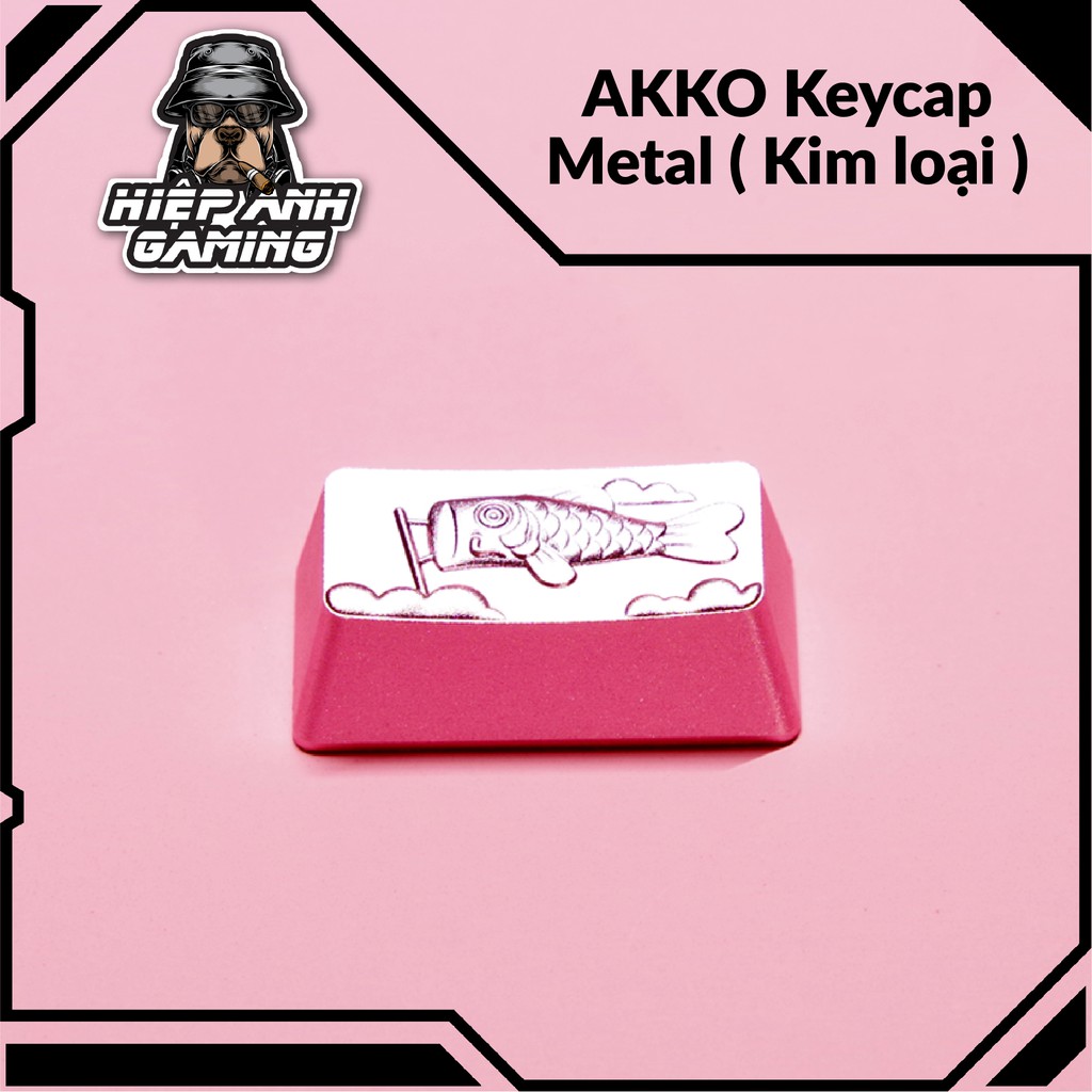 Keycap AKKO Kim loại dành cho Bàn phím cơ