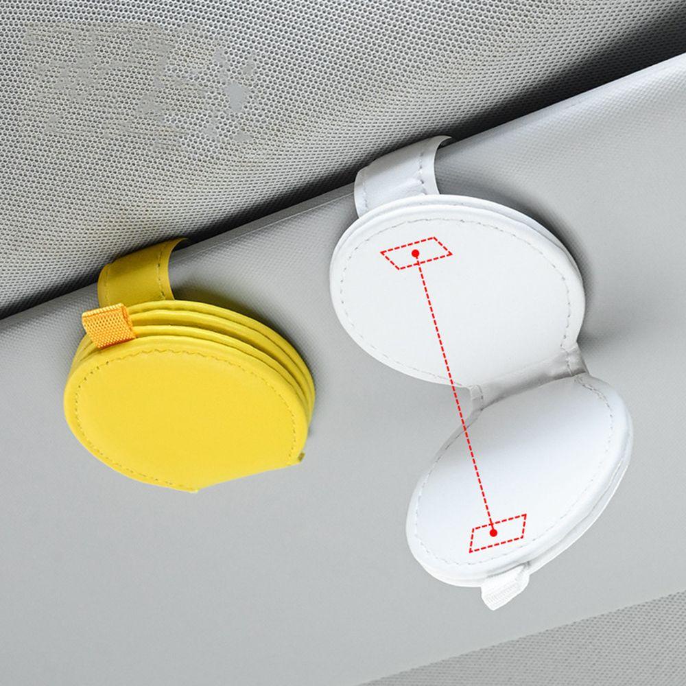 PATH Giá Đỡ Mắt Kính / Thẻ Bằng Da Tiện Dụng Cho Xe Hơi
