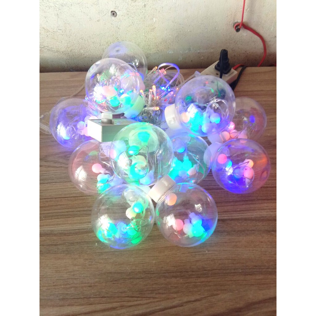 Dây đèn trang trí banh tròn 5 mét (138)