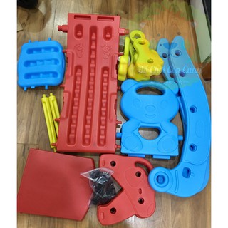 Cầu tuột và bập bênh 3 in 1