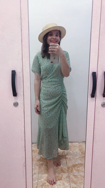 ĐẦM MAXI NHÚN EO, ĐUÔI CÁ (nhiều màu Khách đặt hàng ib shop check hàng còn-hết nhé) | BigBuy360 - bigbuy360.vn