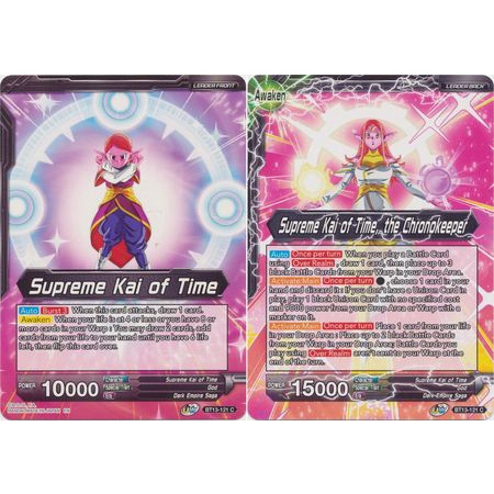 Thẻ bài Dragonball - TCG - Supreme Kai of Time, the Chronokeeper / BT13-121'