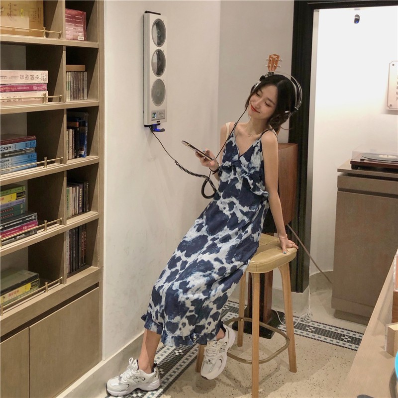 Đầm Maxi Dáng Rộng Kiểu Retro Thời Trang Mùa Hè Cho Nữ | BigBuy360 - bigbuy360.vn