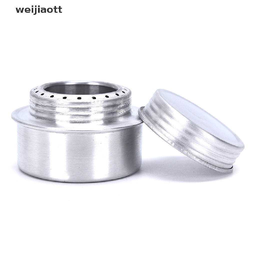 weijiaott Portable Mini Alcohol Aluminum Alloy Stove Outdoor Camping Picnic Hiking Cook WT