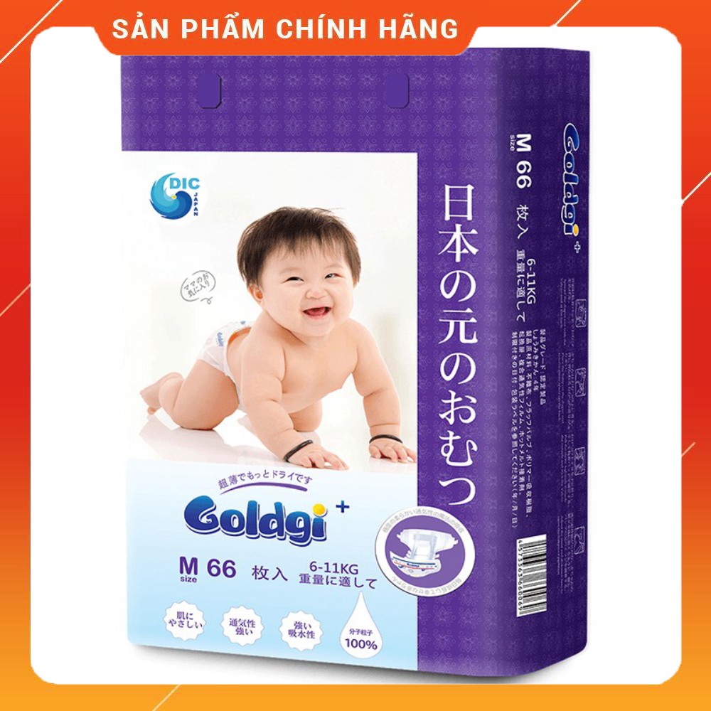 [MẪU MỚI 2020] Bỉm Goldgi + loại nâng cấp Dán/Quần nội địa Nhật tiêu chuẩn Size NB92/ S84/ M66/ L56/ M60/ L48/ XL44