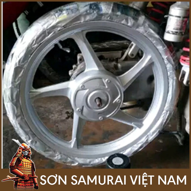 Màu Bạc Sơn Samurai - Combo Màu Bạc Y3 Sơn Xịt Samurai