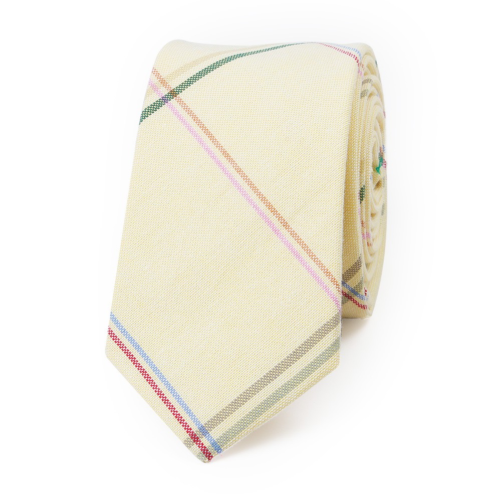 Cavat Nam Vải Cotton Hàn Quốc Cao Cấp, Trẻ Trung, Thời Trang 6cm FITTOP CAVAT-088