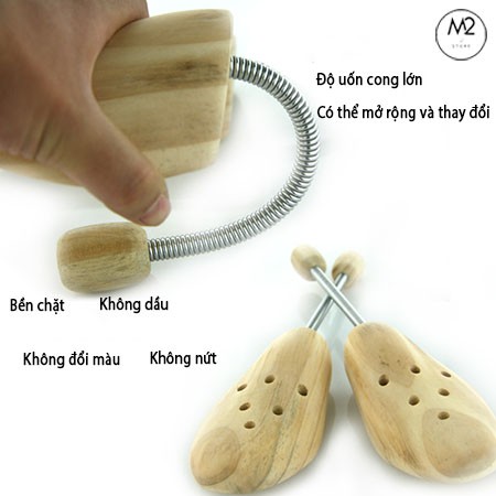 Cây Giữ Form Giày Shoe Tree Gỗ Thông Chống Biến Dạng Và Nhăn CGFG14