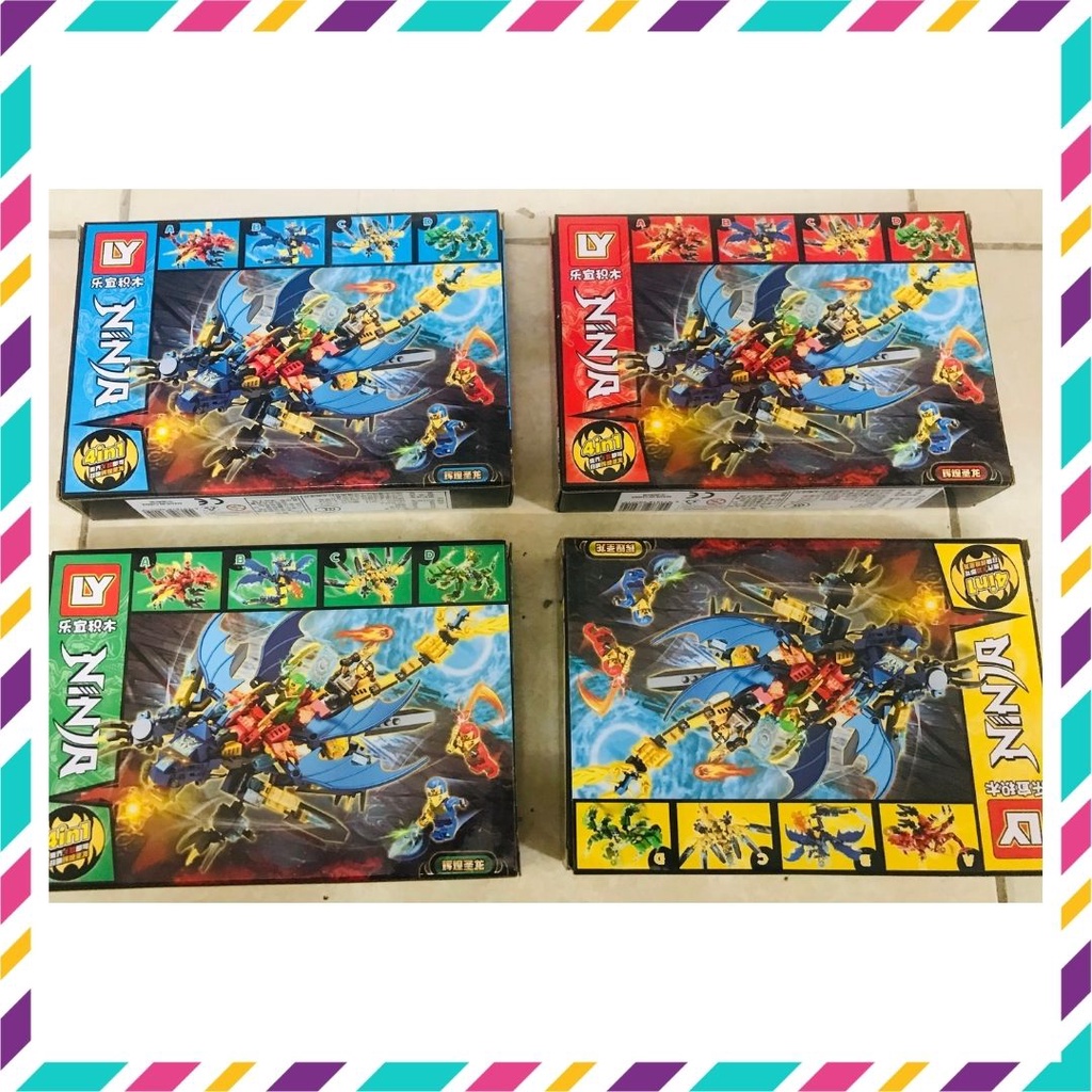 Bộ xếp hình ninjago, ninjago rồng, ninjago robot, ninjago xe, đồ chơi lắp ráp mẫu mới nhất