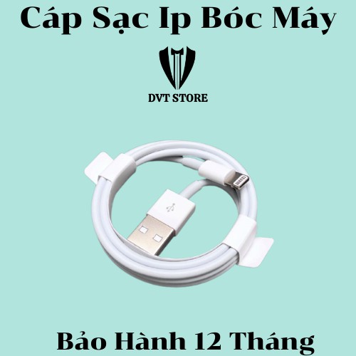 CÁP SẠC IP ZIN BÓC MÁY USB TO LIGHTNING - FAKE ĐỀN X10 ĐƠN HÀNG