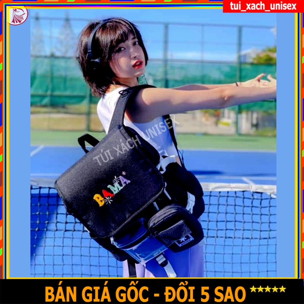 LOẠI LỚN - GIÁ SỈ  BALO NAM NỮ VẢI KAKI BỐ NHIỀU NGĂN ( ẢNH CHỤP THẬT) KIỂU LOANG MÀU XANH ĐÁM MAY ĐI HỌC DU LỊCH sl