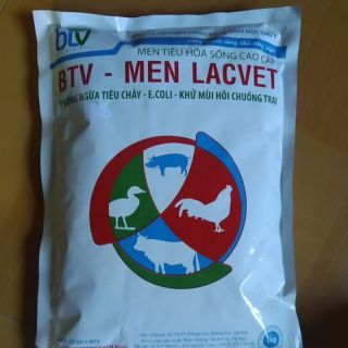 1KG MEN TIÊU HOA LACVET KHỬ MÙI HÔI CHUỒNG