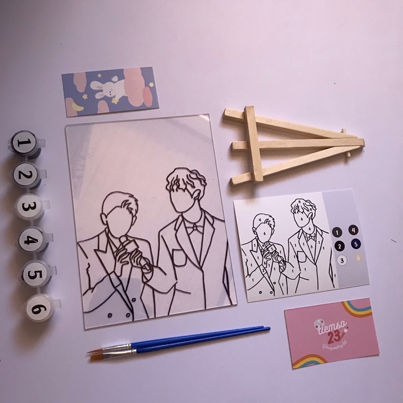 [KIT TÔ MÀU] Tranh kính K-POP Idol có sẵn | BigBuy360 - bigbuy360.vn