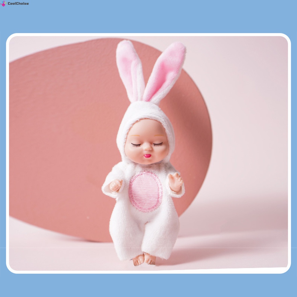 Búp Bê Em Bé Đang Ngủ Mini Dễ Thương Dùng Làm Quà Tặng