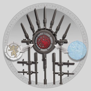Mega Construx Game of Thrones The Iron Throne - Ngai sắt GKM68