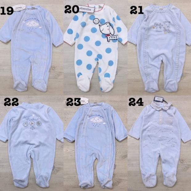 Body nhung xuất dư xịn cho bé size 6m(6-7kg)