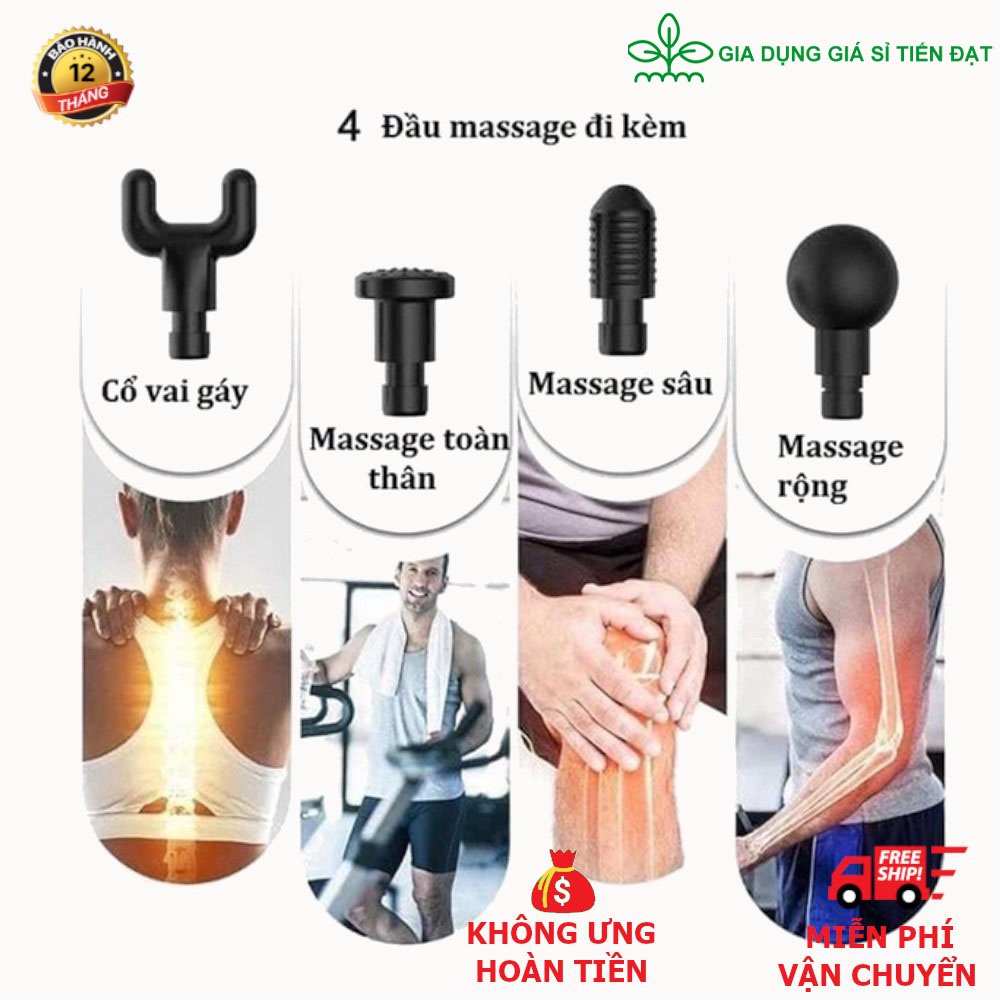 Máy massage cổ vai gáy máy đấm lưng cao cấp - Quà tặng ý nghĩa tặng bố mẹ, ông bà, người thân