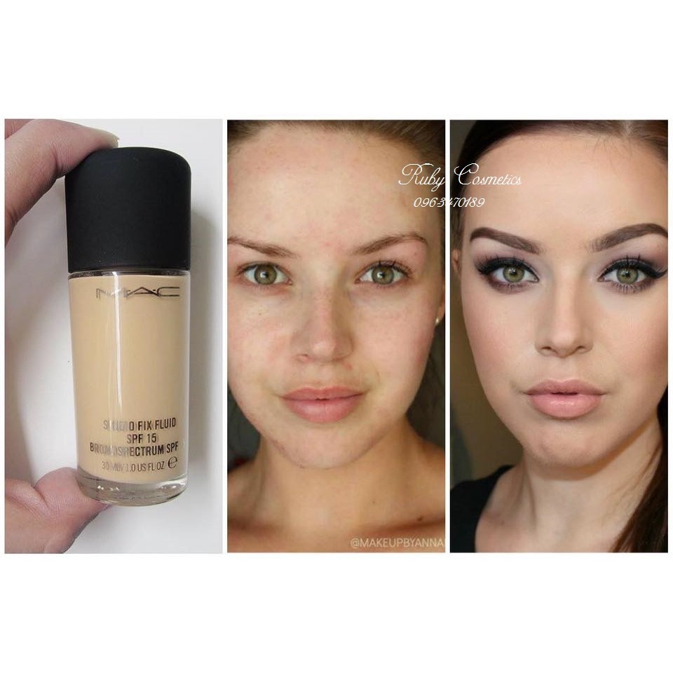 Kem Nền MAC Studio Fix Fluid SPF15 (Hộp 30ml) | BigBuy360 - bigbuy360.vn