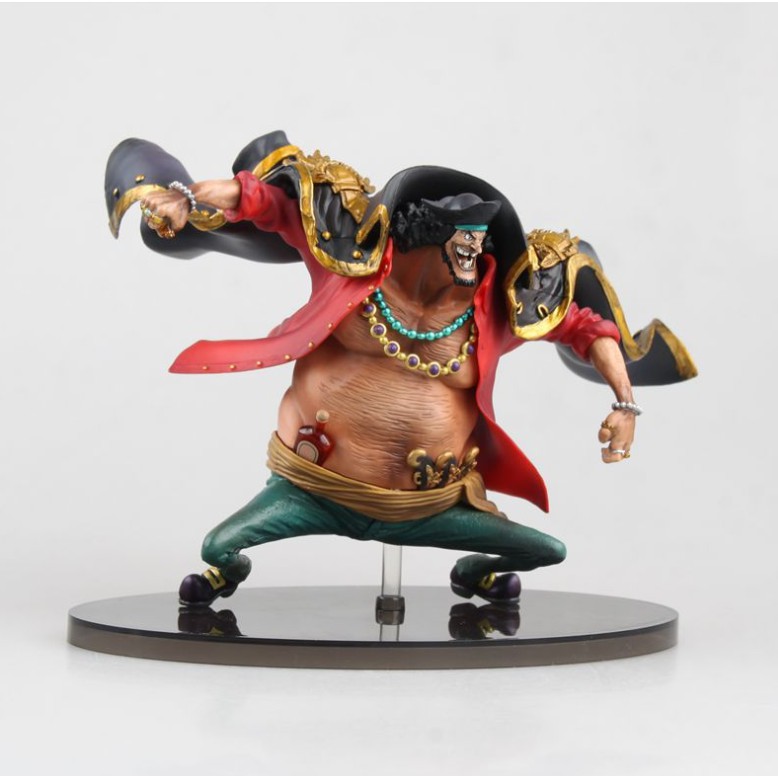 Mô hình One Piece Mô Hình tứ hoàng Teach Râu Đen 15cm