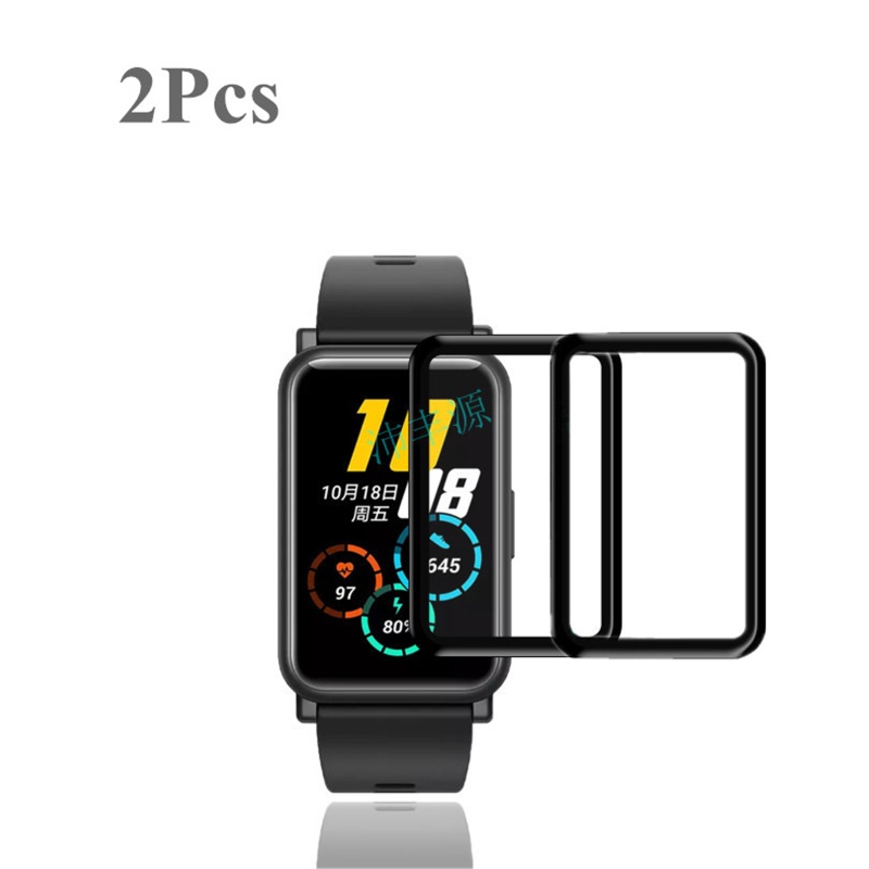 Set 2 miếng dán bảo vệ toàn màn hình dành cho đồng hồ thông minh Huawei Watch Fit Honor ES